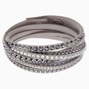 Swarovski Slake Deluxe Bracelet, Gray